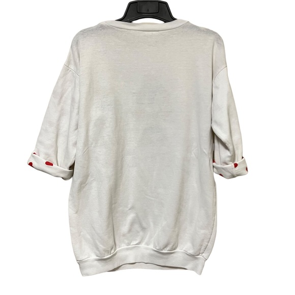 Vintage 1986 Oasis Teddy Bear Crewneck Lightweight Sweatshirt - Picture 4 of 11